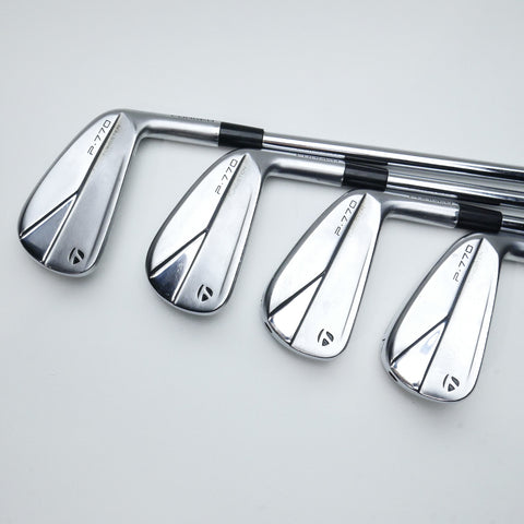 Used TaylorMade P770 2023 Iron Set / 4 - PW + AW / X-Stiff Flex