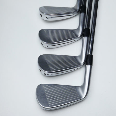 Used TaylorMade P770 2023 Iron Set / 4 - PW + AW / X-Stiff Flex