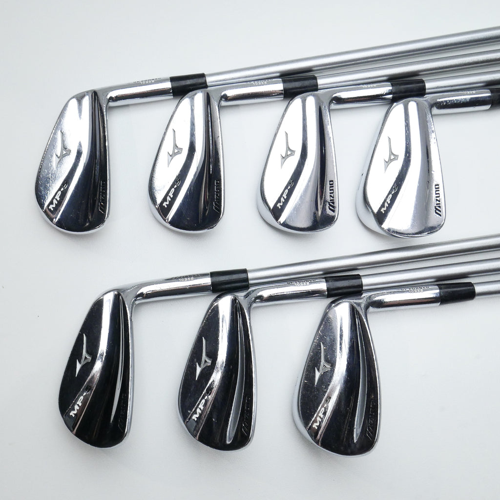 Used Mizuno MP-5 Iron Set / 4 - PW / Stiff Flex