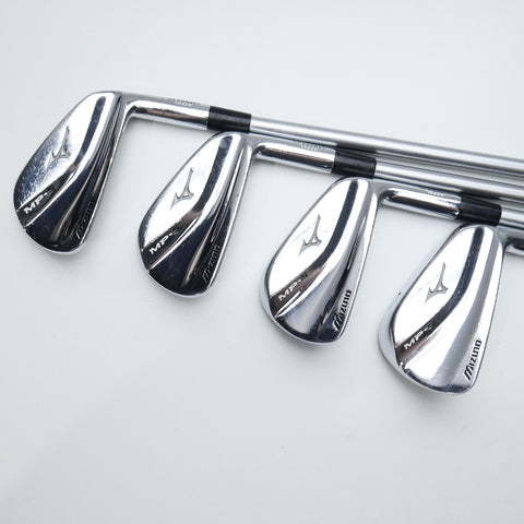 Used Mizuno MP-5 Iron Set / 4 - PW / Stiff Flex