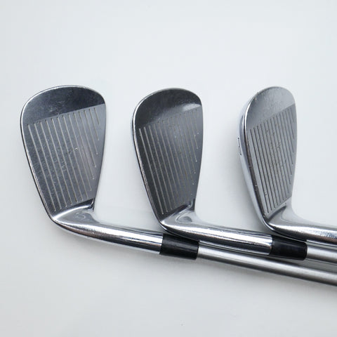 Used Mizuno MP-5 Iron Set / 4 - PW / Stiff Flex