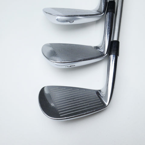 Used Mizuno MP-5 Iron Set / 4 - PW / Stiff Flex