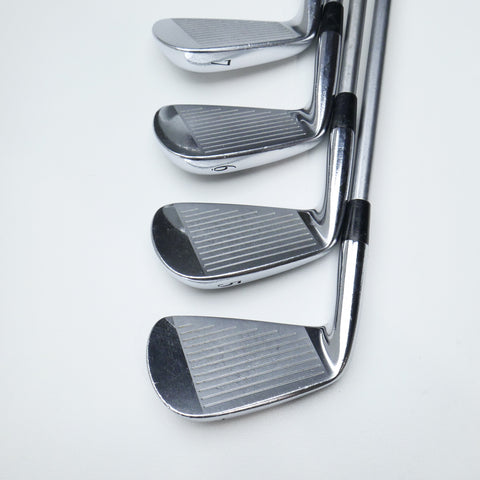 Used Mizuno MP-5 Iron Set / 4 - PW / Stiff Flex