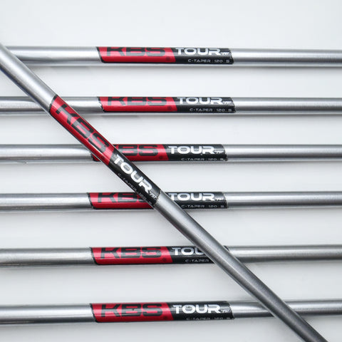 Used Mizuno MP-5 Iron Set / 4 - PW / Stiff Flex