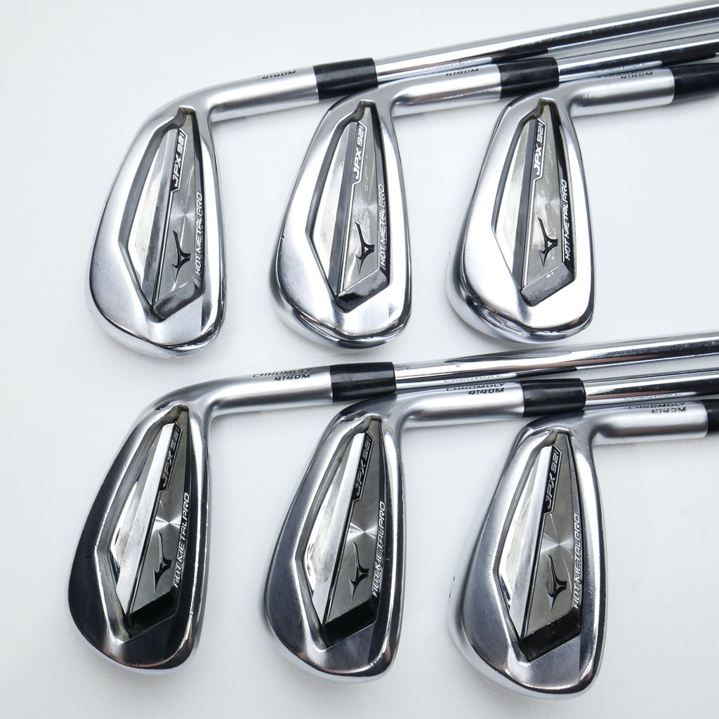 Used Mizuno JPX 921 Hot Metal Pro Iron Set / 5 - PW / Stiff Flex