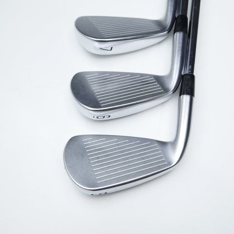 Used Mizuno JPX 921 Hot Metal Pro Iron Set / 5 - PW / Stiff Flex