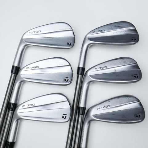 Used TaylorMade P790 2023 Iron Set / 5 - PW / Regular Flex / Left-Handed