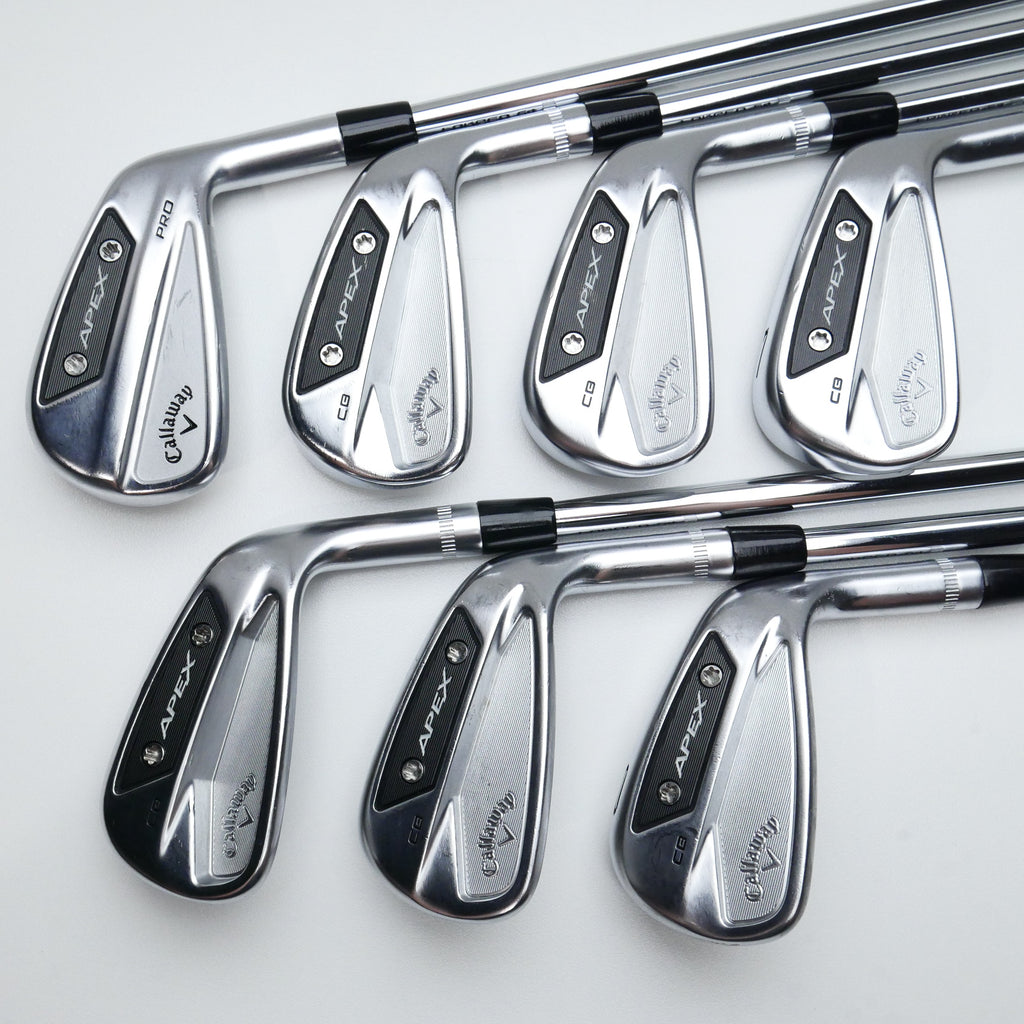Used Callaway Apex Pro '24 & Apex CB '24 Iron Set / 4 - PW / X-Stiff Flex