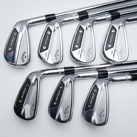 Used Callaway Apex Pro '24 & Apex CB '24 Iron Set / 4 - PW / X-Stiff Flex