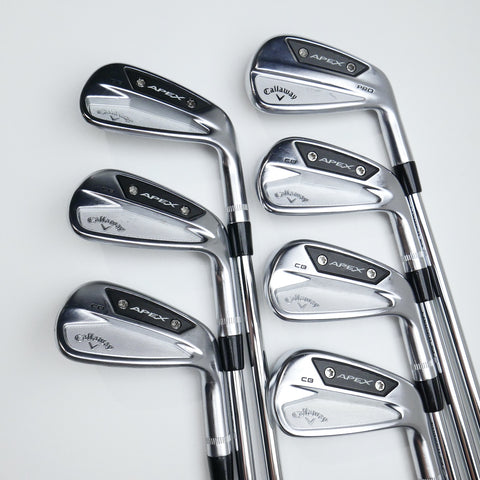 Used Callaway Apex Pro '24 & Apex CB '24 Iron Set / 4 - PW / X-Stiff Flex