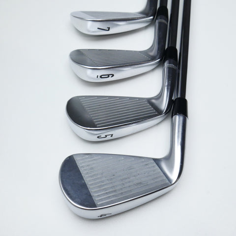 Used Callaway Apex Pro '24 & Apex CB '24 Iron Set / 4 - PW / X-Stiff Flex