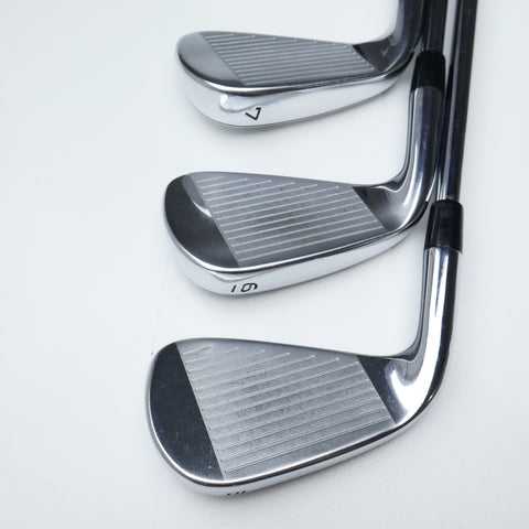 Used Callaway Rogue ST Pro Iron Set / 5 - PW / Stiff Flex