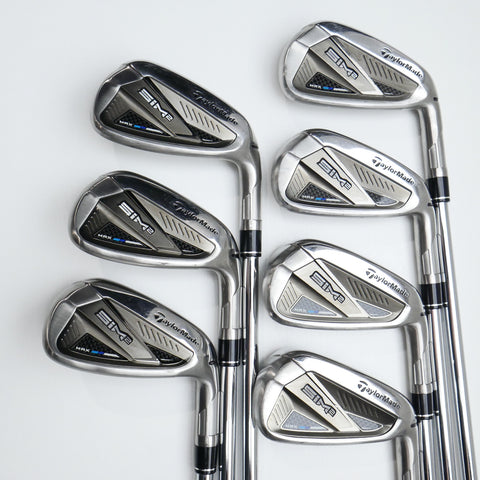 Used TaylorMade Sim2 Max Iron Set / 4 - PW / Stiff Flex