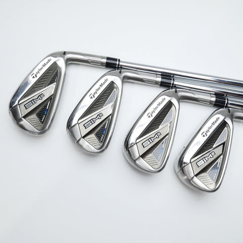 Used TaylorMade Sim2 Max Iron Set / 4 - PW / Stiff Flex