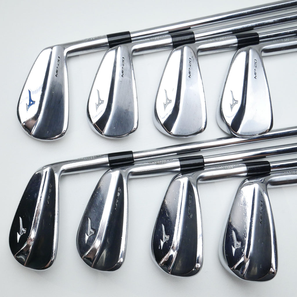 Used Mizuno MP-20 Iron Set / 3 - PW / X-Stiff Flex