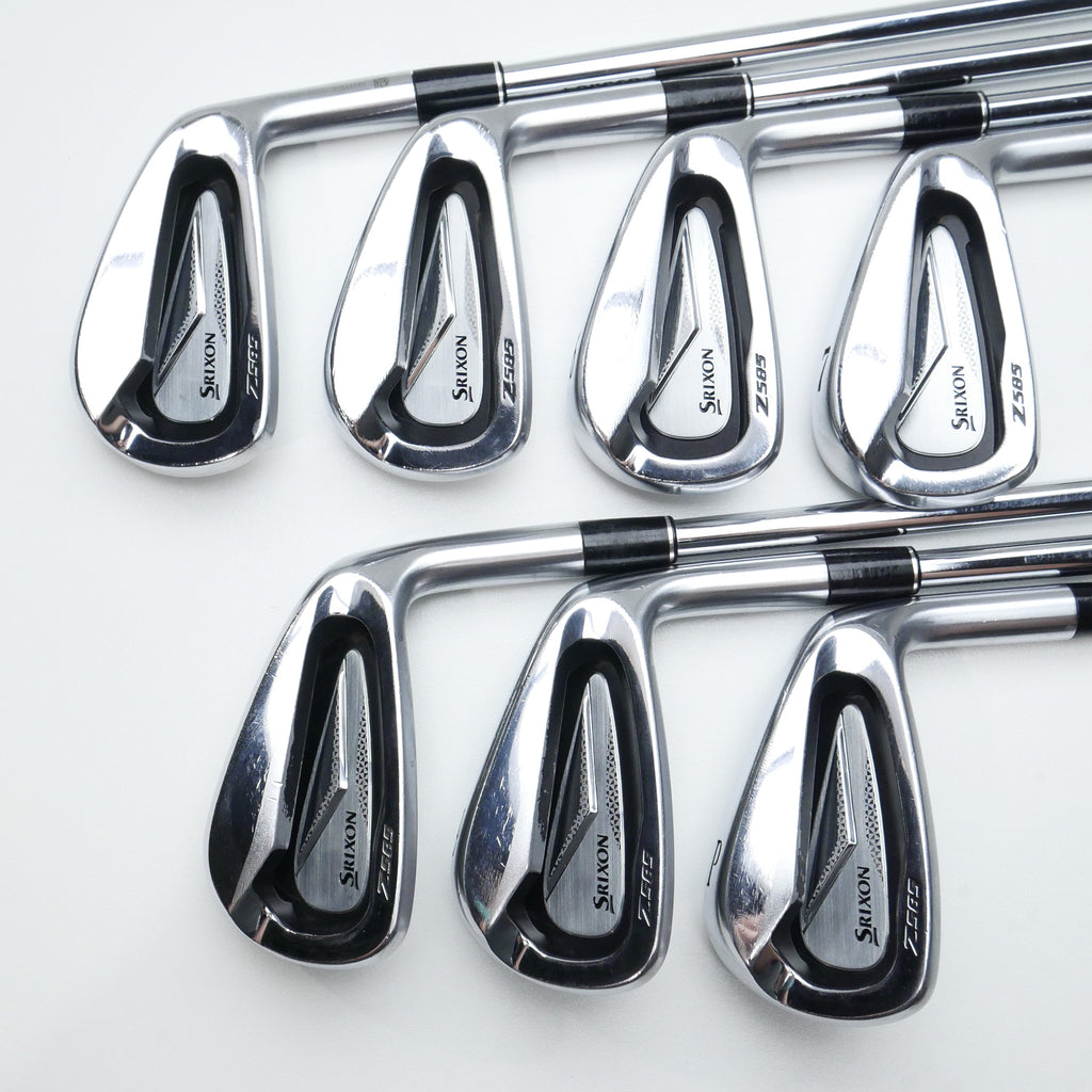 Used Srixon Z 585 Iron Set / 4 - PW / Stiff Flex