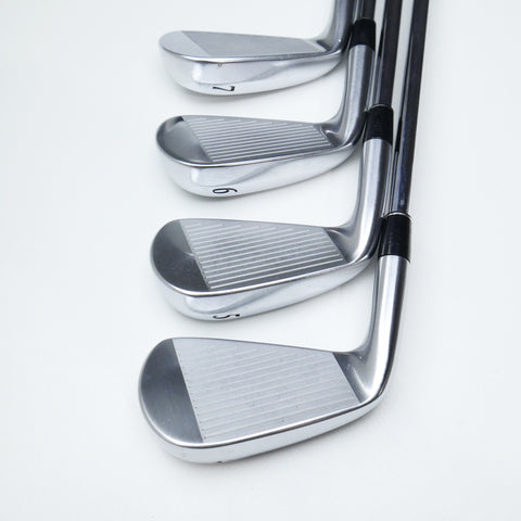 Used Srixon Z 585 Iron Set / 4 - PW / Stiff Flex