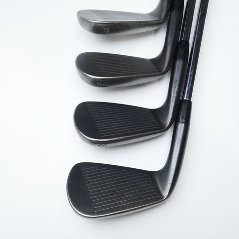 Used Cobra King Forged CB MB Combo Black 2017 Iron Set / 2 - PW / Stiff Flex