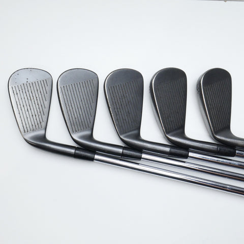 Used Cobra King Forged CB MB Combo Black 2017 Iron Set / 2 - PW / Stiff Flex
