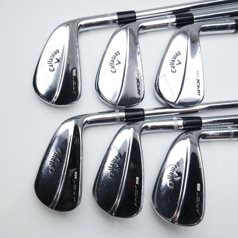 Used Callaway Apex MB 2018 Iron Set / 4 - 9 IRON / X-Stiff Flex
