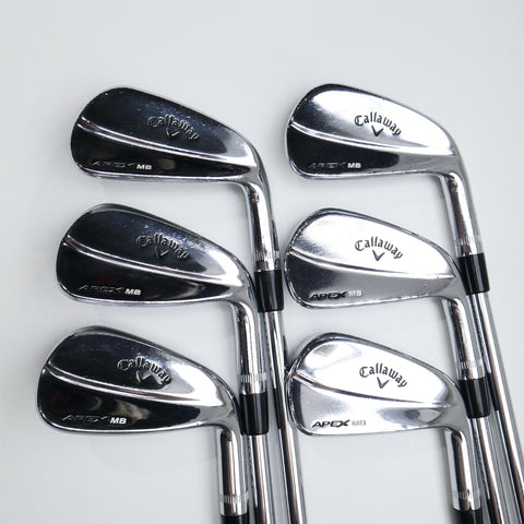 Used Callaway Apex MB 2018 Iron Set / 4 - 9 IRON / X-Stiff Flex