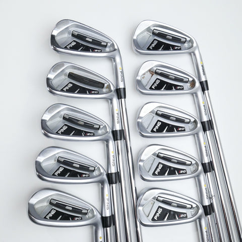 Used Ping i20 Iron Set / 3 - SW + LW / Regular Flex
