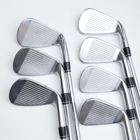 Used Callaway Apex CF19 Iron Set / 4 - PW / Stiff Flex / Left-Handed