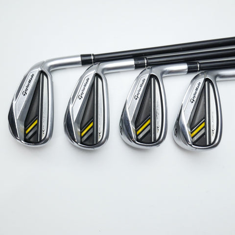 Used TaylorMade RocketBladez Iron Set / 6 - 9 Iron / Regular Flex