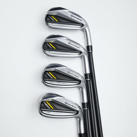 Used TaylorMade RocketBladez Iron Set / 6 - 9 Iron / Regular Flex