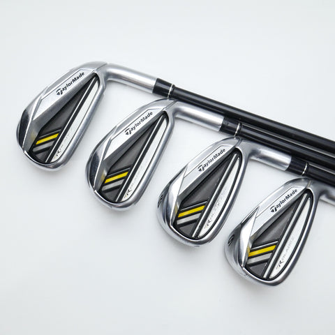 Used TaylorMade RocketBladez Iron Set / 6 - 9 Iron / Regular Flex