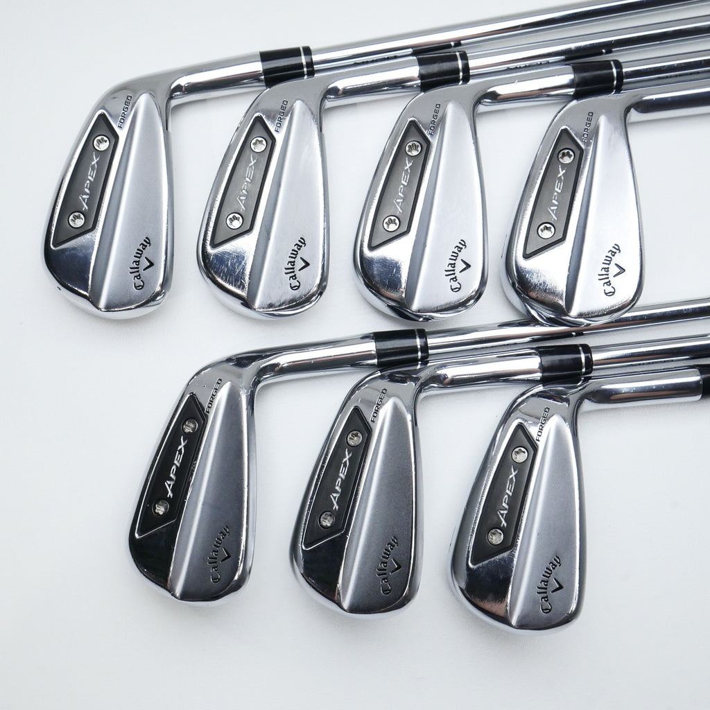 Used Callaway Apex Ai 150 Iron Set / 5 - PW + AW / Stiff Flex