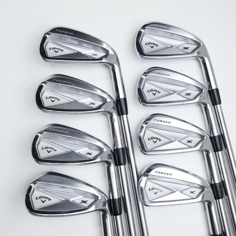 Used Callaway X Forged 2013 Iron Set / 3 - PW / Stiff Flex