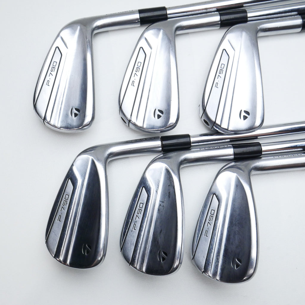 Used TaylorMade P790 2019 Iron Set / 5 - PW / Stiff Flex