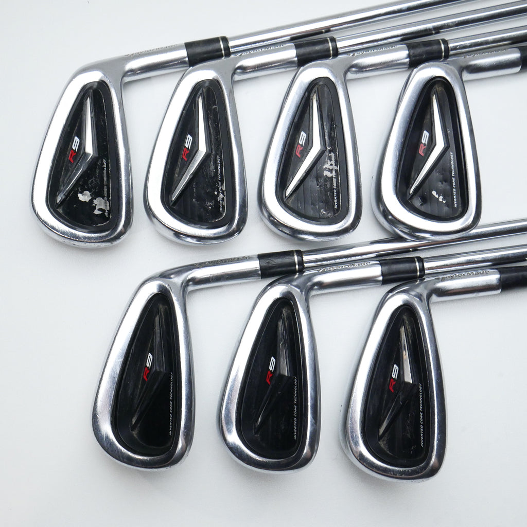 Used TaylorMade R9 Iron Set / 4 - PW / Regular Flex