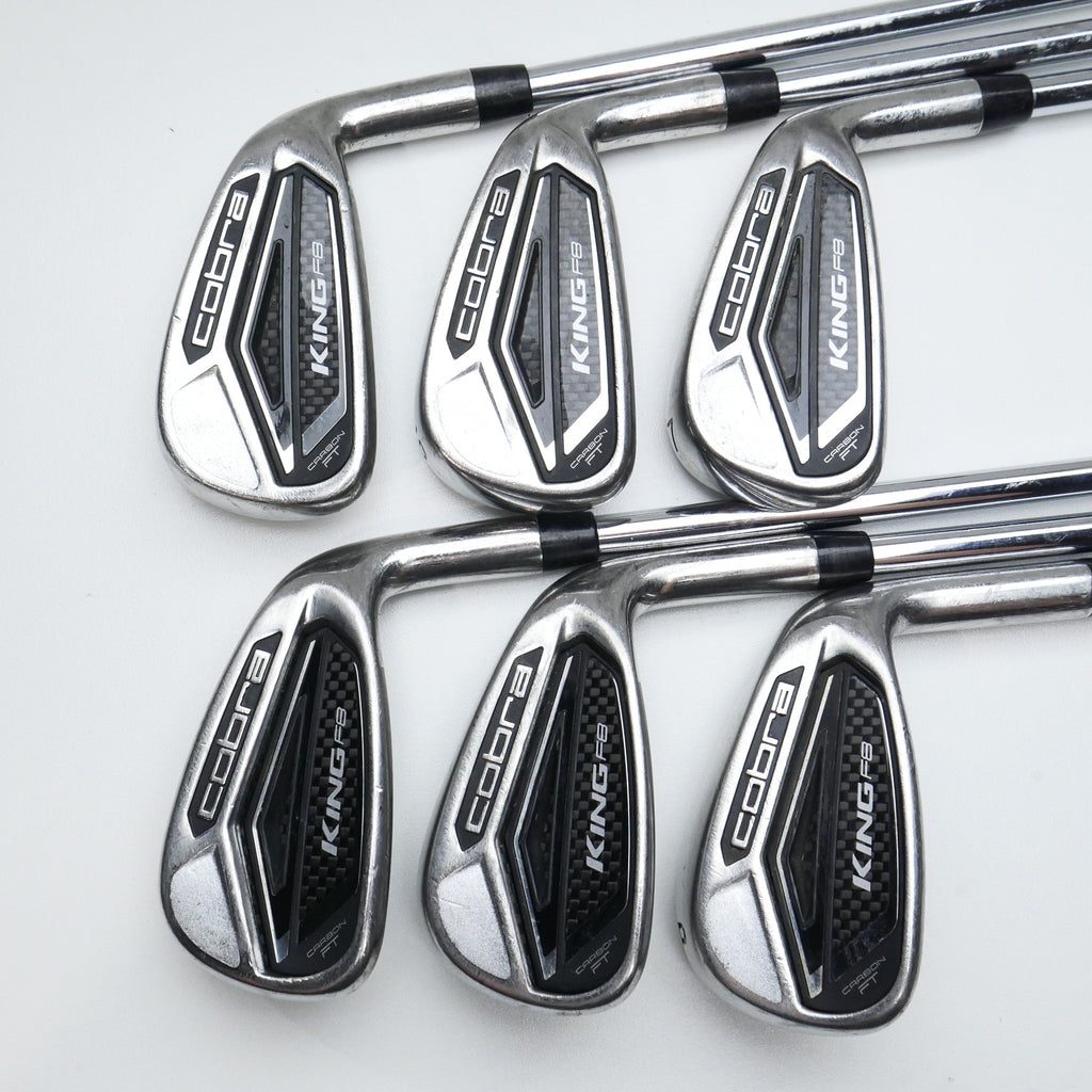 Used Cobra King F8 Iron Set / 5 - PW / Regular Flex