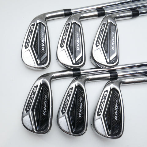 Used Cobra King F8 Iron Set / 5 - PW / Regular Flex