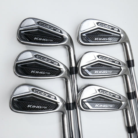 Used Cobra King F8 Iron Set / 5 - PW / Regular Flex