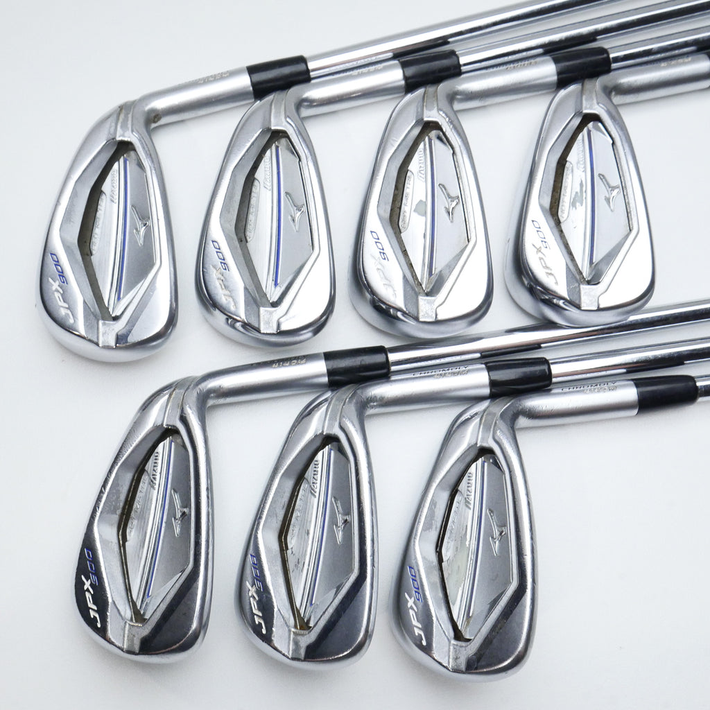 Used Mizuno JPX 900 Hot Metal Iron Set / 4 - PW / Regular Flex
