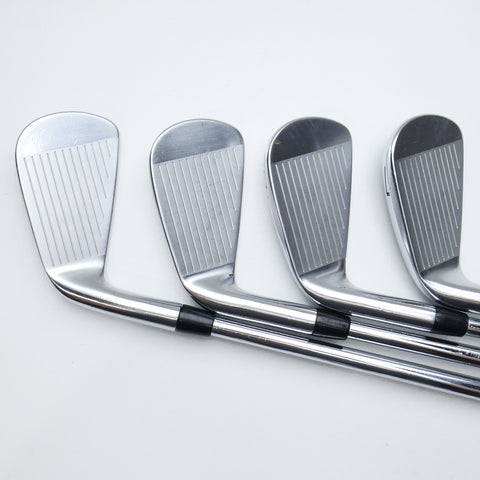 Used Titleist CB 718 Iron Set / 4 - PW / Stiff Flex