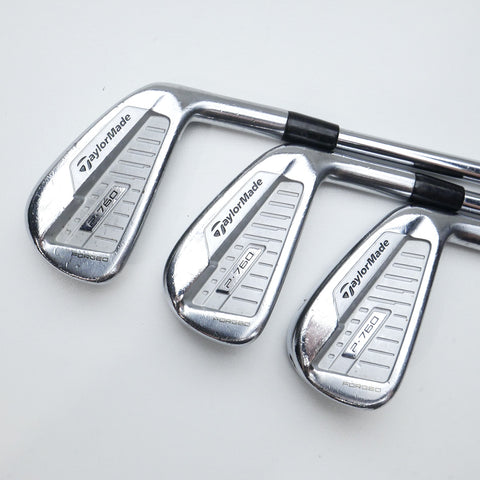 Used TaylorMade P760 Iron Set / 5 - 9 IRON / X-Stiff Flex