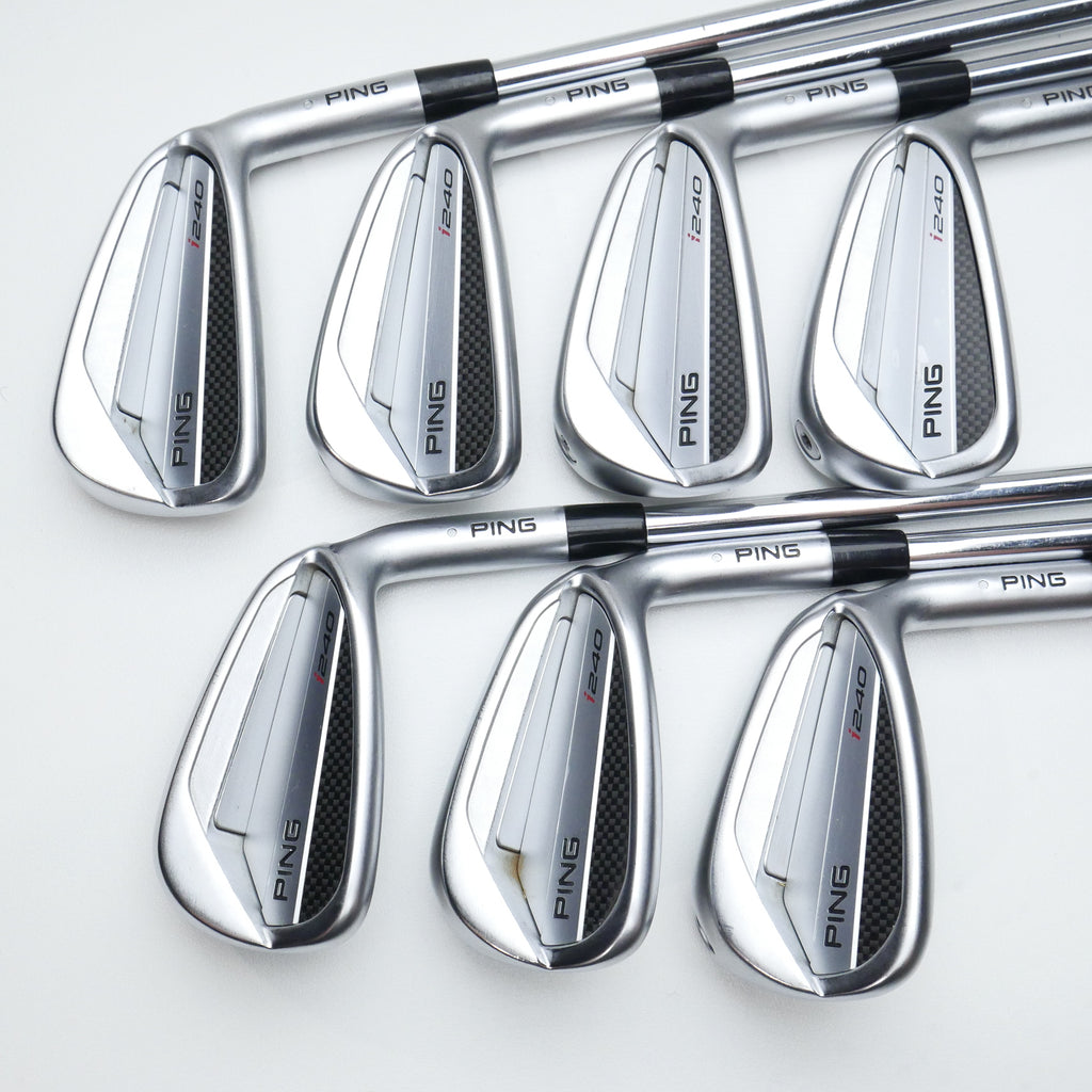 Used Ping i240 Iron Set / 4 - PW / X-Stiff Flex