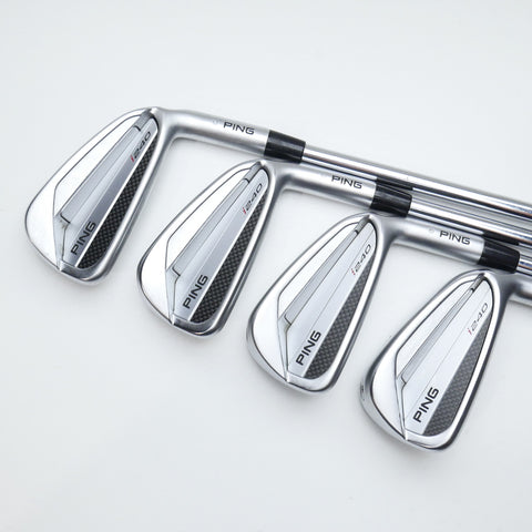 Used Ping i240 Iron Set / 4 - PW / X-Stiff Flex