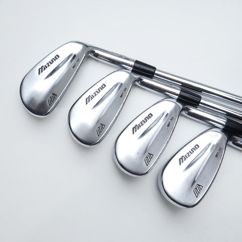 Used Mizuno MP-32 Iron Set / 3 - PW / Stiff Flex