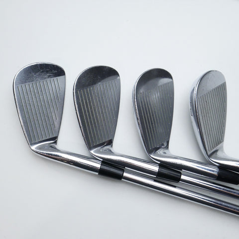 Used Mizuno MP-32 Iron Set / 3 - PW / Stiff Flex