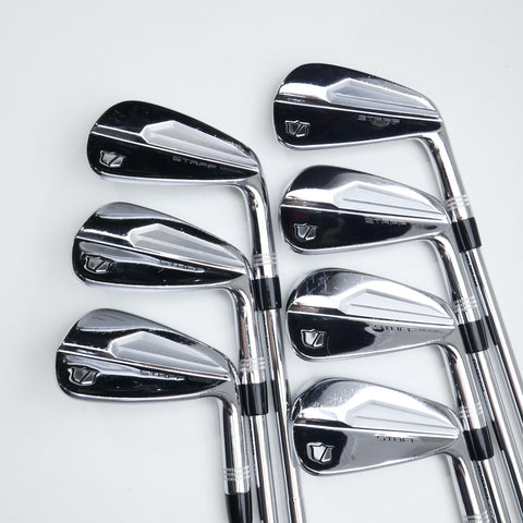 Used Wilson Staff Model Blade 2024 Iron Set / 4 - PW / X-Stiff Flex
