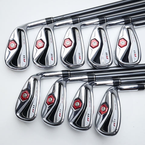 Used TaylorMade R11 Iron Set / 4 - SW + AW / Stiff Flex