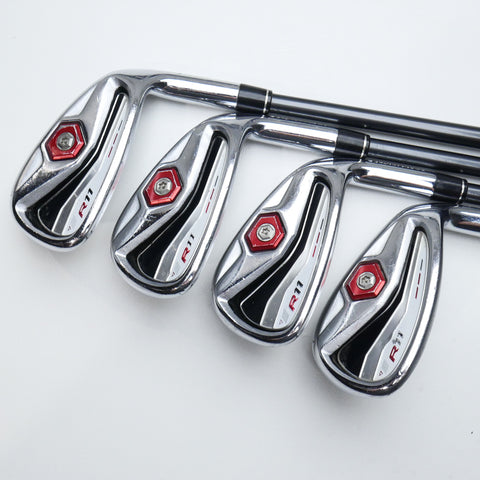 Used TaylorMade R11 Iron Set / 4 - SW + AW / Stiff Flex