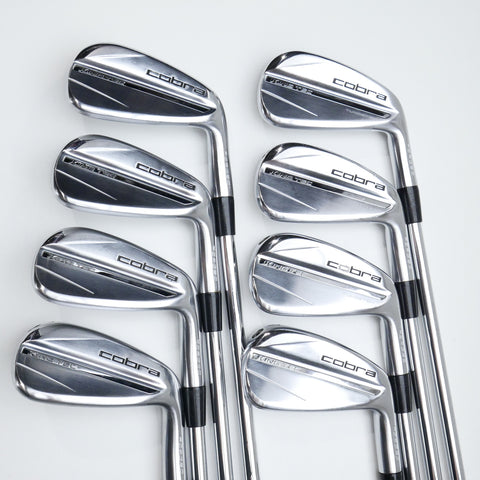 Used Cobra King Tec Forged 2025 Iron Set / 4 - PW + GW / Stiff Flex