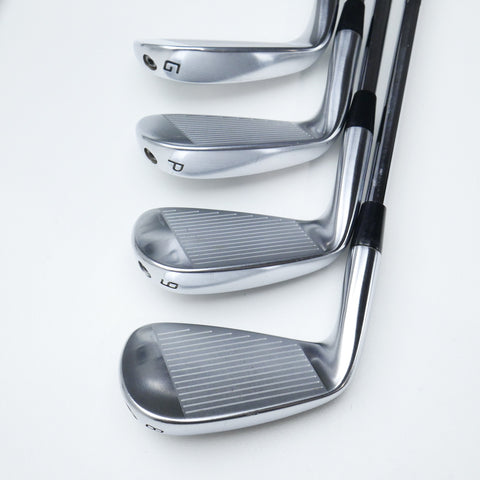 Used Cobra King Tec Forged 2025 Iron Set / 4 - PW + GW / Stiff Flex