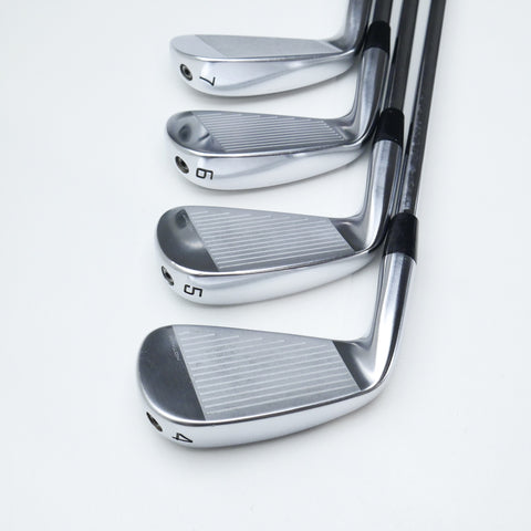 Used Cobra King Tec Forged 2025 Iron Set / 4 - PW + GW / Stiff Flex
